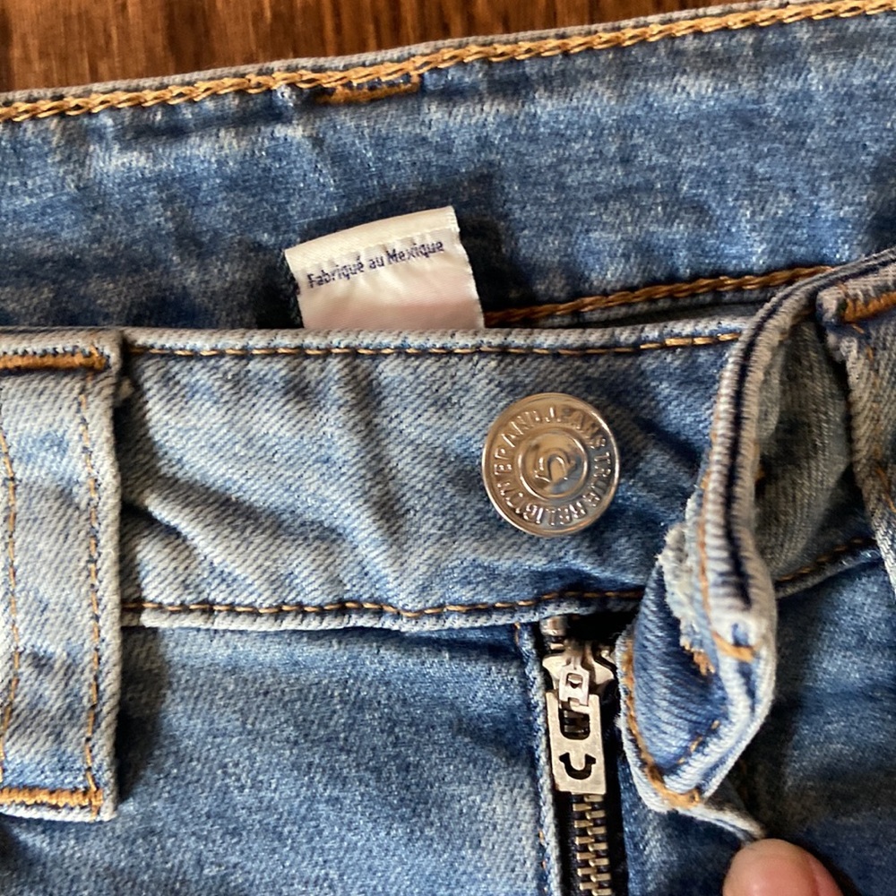 True Religion Womens Jennie Curvy Mid Rise Skinny Jean Size 28/6 nice condition - Picture 11 of 17